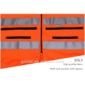 EN471 / ANSI SEA 107 3M chaqueta de seguridad de alta visibilidad bolsillo de chaleco reflectante